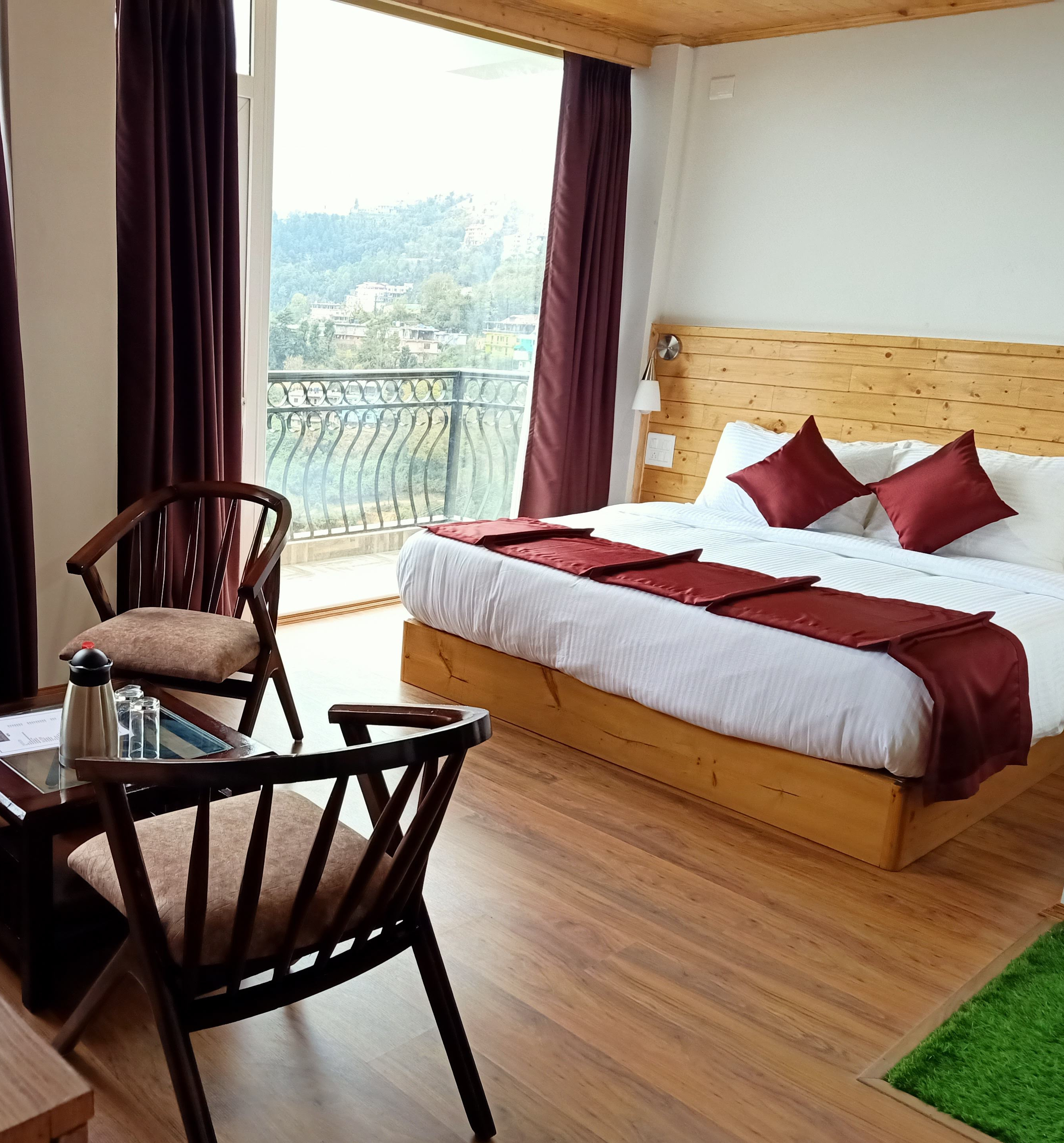 Honeymoon valley view room shimla hotel